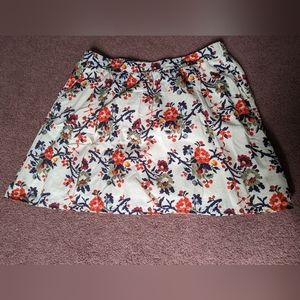 Old Navy Floral Mini Skirt